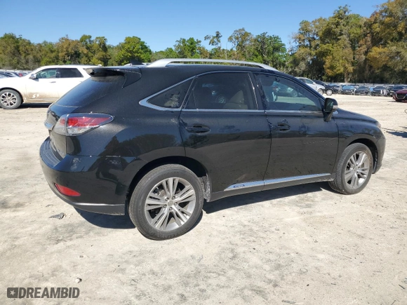 2015 Lexus RX 450h with VIN 2T2BC1BA9FC002626, listed as a Copart auction lot 49905495 with 103,986 mi miles and Salvage Title. Bid and sale history available at carsss.com. Image 3.