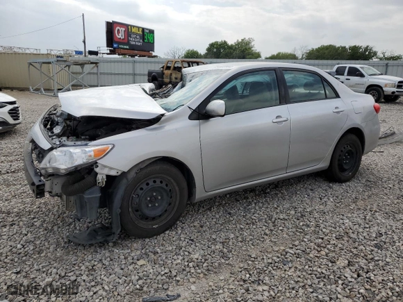 2012 Toyota Corolla L with VIN 2T1BU4EEXCC780785, listed as a Copart auction lot 88890325 with 153,944 mi miles and Salvage Title. Bid and sale history available at carsss.com. Image 1.