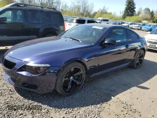 2009 BMW 6 Series M6 with VIN WBSEH93539CY24976, listed as a Copart auction lot 53291895 with 82,297 mi miles and Salvage Title. Bid and sale history available at carsss.com. Image 1.