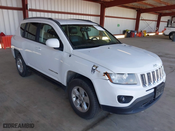 2016 Jeep Compass High Altitude Edition with VIN 1C4NJCEA2GD735653, listed as a IAAI auction lot 41877178 with 225,670 mi miles. Bid and sale history available at carsss.com. Image 1.