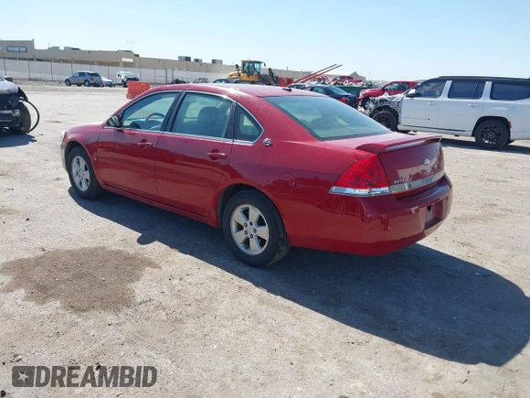 2008 Chevrolet Impala LT with VIN 2G1WT58K589251806, listed as a IAAI auction lot 41759345 with 199,472 mi miles and . Bid and sale history available at DreamBid. Image 3.