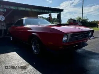 1972 Ford Mustang с VIN 2F01H236946, выставлен на аукционе Copart как лот 62205955 с пробегом 63 690 миль миль и Чистый • Clean title. История ставок и продаж доступна на DreamBid. Изображение 2.