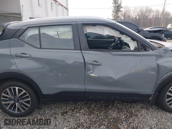 2022 Nissan Kicks SV with VIN 3N1CP5CV6NL510248, listed as a IAAI auction lot 41601382 with 50,010 mi miles and . Bid and sale history available at carsss.com. Image 13.