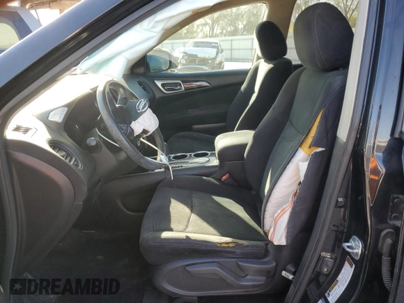 2015 Nissan Pathfinder SV with VIN 5N1AR2MN0FC702592, listed as a Copart auction lot 51717035 with 114,368 mi miles and Salvage title. Bid and sale history available at DreamBid. Image 7.
