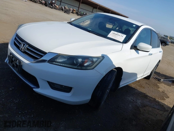 2014 Honda Accord Sport with VIN 1HGCR2F52EA190114, listed as a IAAI auction lot 39922328 with 168,814 mi miles and . Bid and sale history available at carsss.com. Image 2.