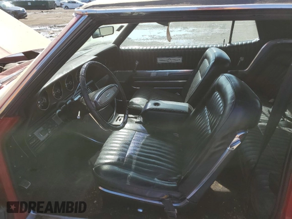 1968 Ford Thunderbird with VIN 8J84N172708, listed as a Copart auction lot 51479915 with 87,770 mi miles and Clean Title. Bid and sale history available at DreamBid. Image 7.