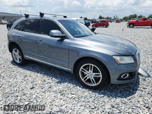 2014 Audi Q5 Premium Plus with VIN WA1LFAFP6EA072452, listed as a Copart auction lot 58823455 with 124,784 mi miles and Non repairable. Bid and sale history available at DreamBid. Image 4.