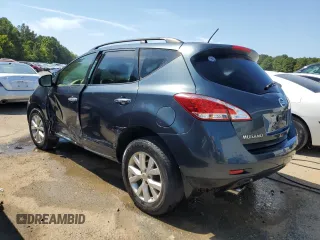 2014 Nissan Murano SL with VIN JN8AZ1MUXEW417017, listed as a Copart auction lot 68677724 with 111,181 mi miles and Salvage Title. Bid and sale history available at carsss.com. Image 2.