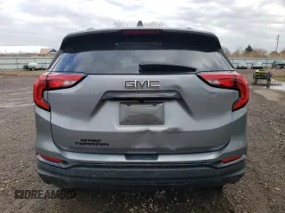 2020 GMC Terrain SLE with VIN 3GKALMEV5LL294370, listed as a Copart auction lot 49858995 with 61,264 mi miles and Salvage Title. Bid and sale history available at DreamBid. Image 6.