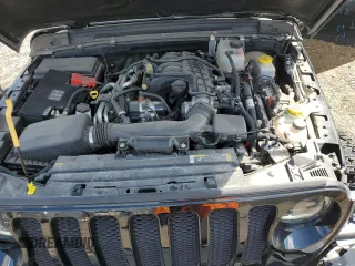 2023 Jeep Wrangler Willys with VIN 1C4HJXDG6PW663824, listed as a Copart auction lot 57761905 with 15,040 mi miles and Salvage title. Bid and sale history available at DreamBid. Image 11.