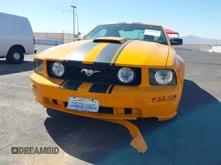 2008 Ford Mustang GT Deluxe with VIN 1ZVHT82H985189609, listed as a IAAI auction lot 42025596 with Not Provided miles and . Bid and sale history available at carsss.com. Image 6.