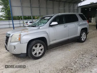 2013 GMC Terrain SLE with VIN 2GKALMEK4D6300221, listed as a Copart auction lot 55784815 with 129,424 mi miles and Salvage title. Bid and sale history available at DreamBid. Image 1.
