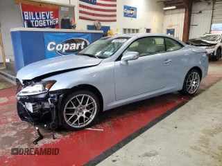 2011 Lexus IS 250 C with VIN JTHFF2C24B2521178, listed as a Copart auction lot 49988795 with Not Provided miles and Salvage Title. Bid and sale history available at DreamBid. Image 1.