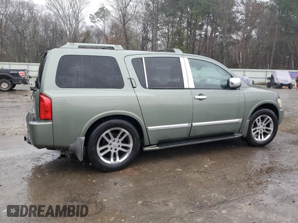 2004 Infiniti QX56 with VIN 5N3AA08A94N801682, listed as a Copart auction lot 43041555 with 246,176 mi miles and Salvage Title. Bid and sale history available at carsss.com. Image 3.