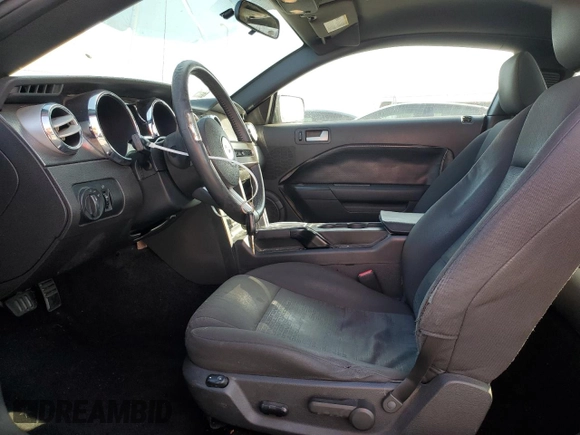 2007 Ford Mustang Deluxe with VIN 1ZVFT80N375254615, listed as a Copart auction lot 53707515 with 214,591 mi miles and Salvage Title. Bid and sale history available at carsss.com. Image 7.