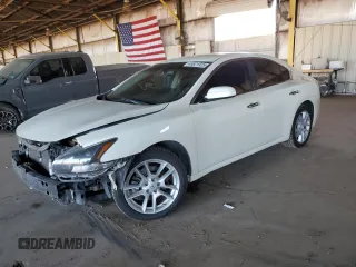 2014 Nissan Maxima 3.5 S with VIN 1N4AA5AP9EC494316, listed as a Copart auction lot 49921925 with 146,713 mi miles and Salvage Title. Bid and sale history available at carsss.com. Image 1.