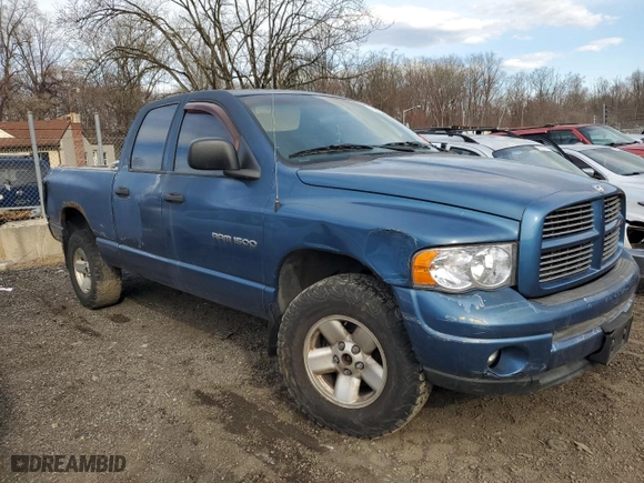 2003 Dodge Ram 1500 ST with VIN 1D7HU18N73S201650, listed as a Copart auction lot 49982585 with 0 mi miles and Salvage Title. Bid and sale history available at carsss.com. Image 4.