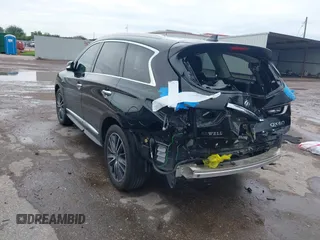 2019 Infiniti QX60 Luxe with VIN 5N1DL0MN8KC507367, listed as a IAAI auction lot 42476877 with 69,810 mi miles and . Bid and sale history available at DreamBid. Image 3.