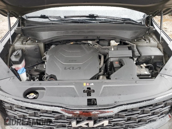 2022 Kia Telluride SX with VIN 5XYP5DHC6NG283463, listed as a Copart auction lot 47354935 with 58,621 mi miles and Salvage Title. Bid and sale history available at DreamBid. Image 12.