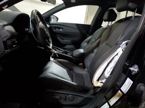 2023 Honda Accord Sport-L with VIN 1HGCY2F70PA070674, listed as a Copart auction lot 57329425 with 26,861 mi miles and Salvage title. Bid and sale history available at DreamBid. Image 7.