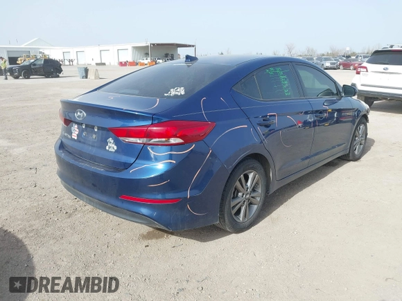 2018 Hyundai Elantra SEL with VIN 5NPD84LFXJH332663, listed as a IAAI auction lot 41750768 with 86,450 mi miles and . Bid and sale history available at DreamBid. Image 4.