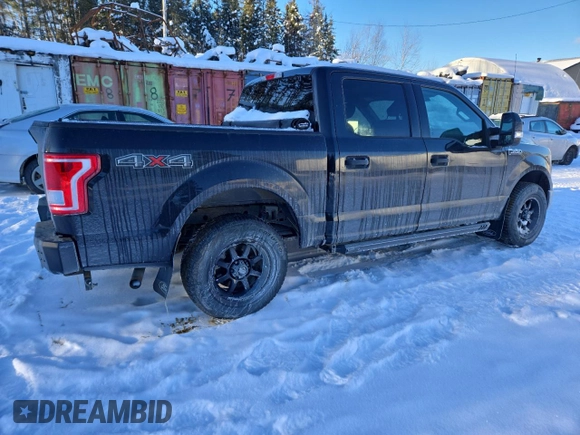 2015 Ford F-150 XLT with VIN 1FTEW1E83FFC62819, listed as a Copart auction lot 88493345 with 295,867 mi miles and Salvage Title. Bid and sale history available at DreamBid. Image 3.