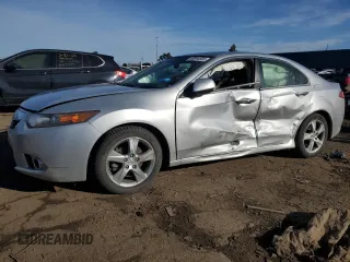 2012 Acura TSX Tech Pkg with VIN JH4CU2F67CC011457, listed as a Copart auction lot 50064655 with 71,878 mi miles and Clean Title. Bid and sale history available at carsss.com. Image 1.