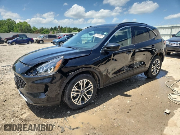 2020 Ford Escape SEL z VIN 1FMCU9H65LUA96795, wystawiony jako Copart lot #61970185 z przebiegiem 51 532 mil mil oraz Szkoda całkowita • Salvage title. Historia ofert i sprzedaży dostępna na DreamBid. Obrazek 1.