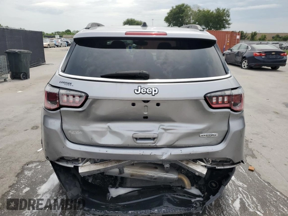 2019 Jeep Compass Latitude с VIN 3C4NJCBB7KT743313, выставлен на аукционе Copart как лот 59170625 с пробегом 109 483 миль миль и Списание • Salvage title. История ставок и продаж доступна на DreamBid. Изображение 6.