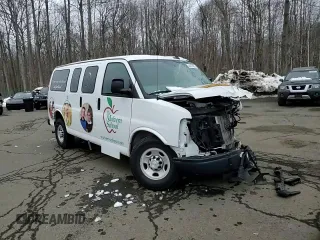 2016 Chevrolet Express Cargo with VIN 1GCWGAFFXG1170085, listed as a Copart auction lot 44425025 with 34,880 mi miles and Salvage title. Bid and sale history available at DreamBid. Image 11.
