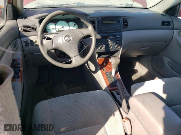 2004 Toyota Corolla CE with VIN 1NXBR32E84Z271763, listed as a Copart auction lot 53714305 with 280,439 mi miles and Clean Title. Bid and sale history available at DreamBid. Image 8.