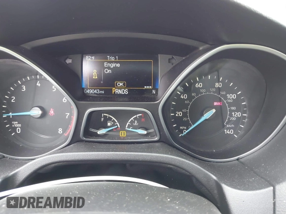2016 Ford Focus SE with VIN 1FADP3F24GL249455, listed as a IAAI auction lot 40421121 with 49,043 mi miles. Bid and sale history available at carsss.com. Image 7.