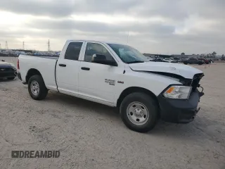2023 Ram 1500 Express with VIN 1C6RR6FT0PS536292, listed as a Copart auction lot 49052305 with 25,487 mi miles and Salvage title. Bid and sale history available at DreamBid. Image 4.
