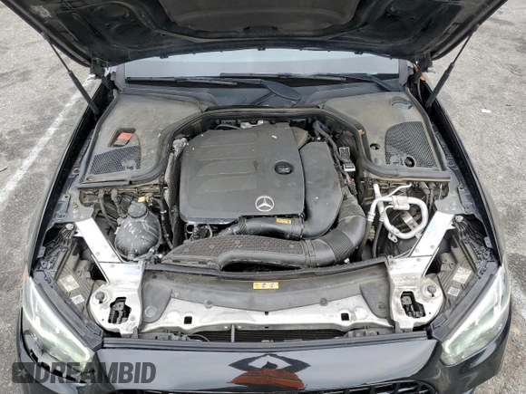 2021 Mercedes-Benz E-Class E 350 with VIN W1KZF8DB7MA893385, listed as a Copart auction lot 43607585 with 114,303 mi miles and Salvage Title. Bid and sale history available at carsss.com. Image 12.