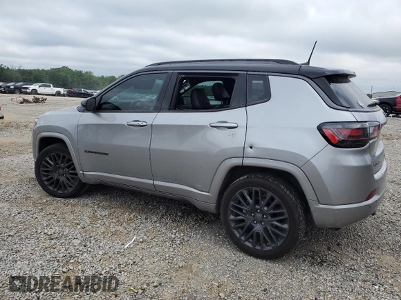 2022 Jeep Compass Limited with VIN 3C4NJDCB3NT143803, listed as a Copart auction lot 56148265 with 67,395 mi miles and Salvage title. Bid and sale history available at DreamBid. Image 2.