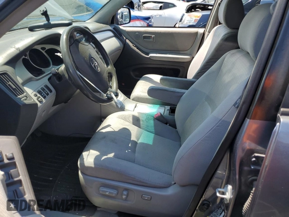 2006 Toyota Highlander Hybrid with VIN JTEEW21A960029945, listed as a Copart auction lot 62563614 with 180,196 mi miles and Salvage Title. Bid and sale history available at carsss.com. Image 7.