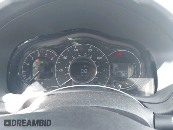 2016 Nissan Note SV with VIN 3N1CE2CP3GL368157, listed as a IAAI auction lot 41791059 with 54,853 mi miles and . Bid and sale history available at DreamBid. Image 7.