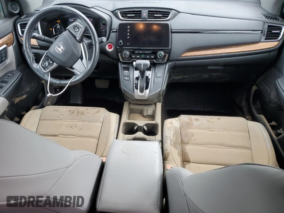 2019 Honda CR-V EX-L with VIN 2HKRW1H88KH509359, listed as a Copart auction lot 52003385 with 36,944 mi miles and Salvage Title. Bid and sale history available at carsss.com. Image 8.