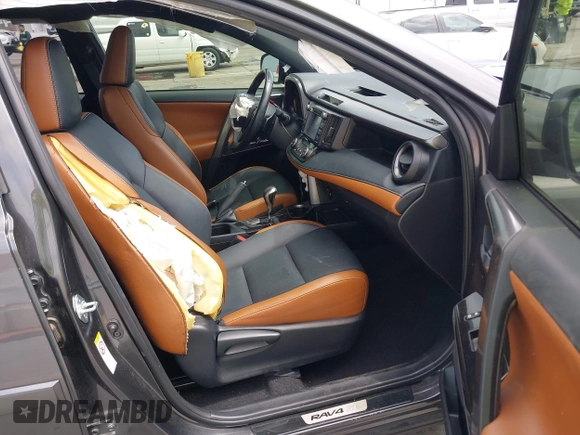 2017 Toyota RAV4 SE with VIN JTMJFREV5HJ155712, listed as a IAAI auction lot 42613998 with 72,112 mi miles and . Bid and sale history available at DreamBid. Image 5.