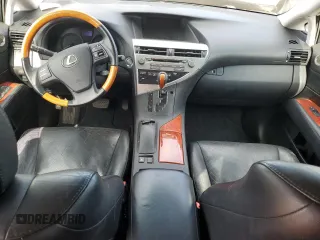 2010 Lexus RX 350 with VIN 2T2ZK1BA6AC033990, listed as a Copart auction lot 53587265 with 0 mi miles and Salvage Title. Bid and sale history available at carsss.com. Image 8.
