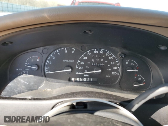 2001 Ford Explorer XLT with VIN 1FMZU83P61ZA38750, listed as a Copart auction lot 48524285 with 245,305 mi miles and Clean title. Bid and sale history available at DreamBid. Image 9.