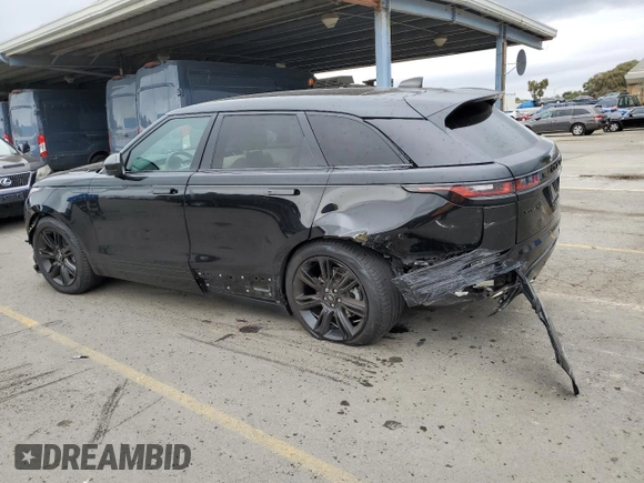 2023 Land Rover Range Rover Velar R-Dynamic S with VIN SALYT2EU6PA358069, listed as a Copart auction lot 81492404 with 19,557 mi miles and Salvage Title. Bid and sale history available at DreamBid. Image 2.