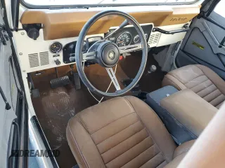 1985 Jeep CJ with VIN 1JCCE87E6FT150280, listed as a Copart auction lot 76540634 with 41,966 mi miles and Salvage Title. Bid and sale history available at carsss.com. Image 8.