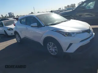 2019 Toyota C-HR XLE with VIN JTNKHMBX4K1058916, listed as a IAAI auction lot 41296963 with 113,290 mi miles. Bid and sale history available at carsss.com. Image 1.
