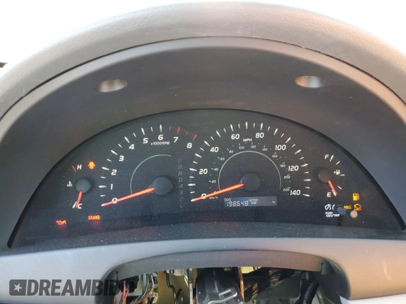 2007 Toyota Camry CE with VIN 4T1BE46K67U626239, listed as a Copart auction lot 55429495 with 198,648 mi miles and Salvage Title. Bid and sale history available at DreamBid. Image 9.