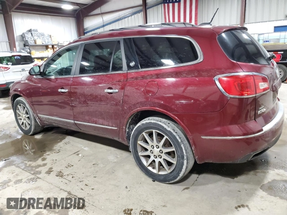 2016 Buick Enclave Leather with VIN 5GAKVBKD6GJ153106, listed as a Copart auction lot 43143415 with 140,303 mi miles and Salvage Title. Bid and sale history available at carsss.com. Image 2.