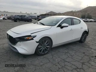 2019 Mazda Mazda3 Hatchback w/Preferred Pkg with VIN JM1BPBMM9K1141675, listed as a Copart auction lot 83871444 with 86,861 mi miles and Salvage Title. Bid and sale history available at carsss.com. Image 1.