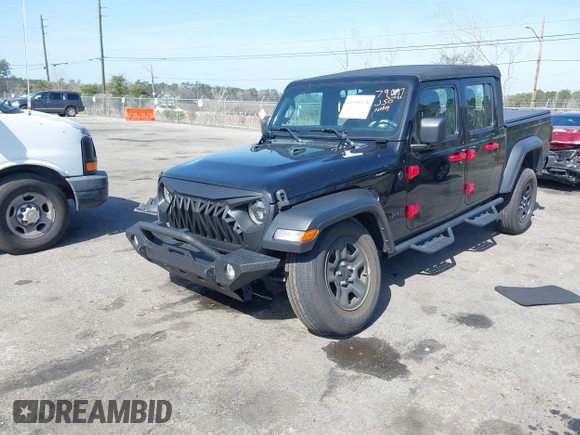 2022 Jeep Gladiator Texas Trail with VIN 1C6HJTAGXNL101704, listed as a IAAI auction lot 41590378 with 29,299 mi miles and . Bid and sale history available at DreamBid. Image 17.