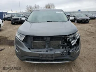 2015 Ford Edge SEL with VIN 2FMTK4J87FBB06516, listed as a Copart auction lot 49745815 with 208,152 mi miles and Salvage Title. Bid and sale history available at carsss.com. Image 5.