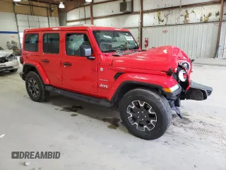 2024 Jeep Wrangler Sahara z VIN 1C4PJXEG8RW246069, wystawiony jako Copart lot #84146804 z przebiegiem 6 419 mil mil oraz Szkoda całkowita • Salvage title. Historia ofert i sprzedaży dostępna na DreamBid. Obrazek 4.